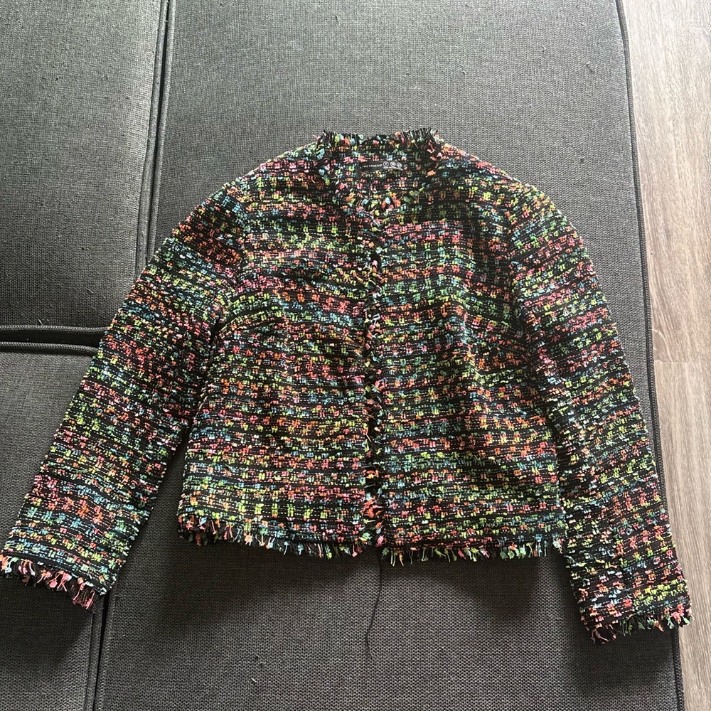 Atmosphere Colorful Tweed Women's Blazer
